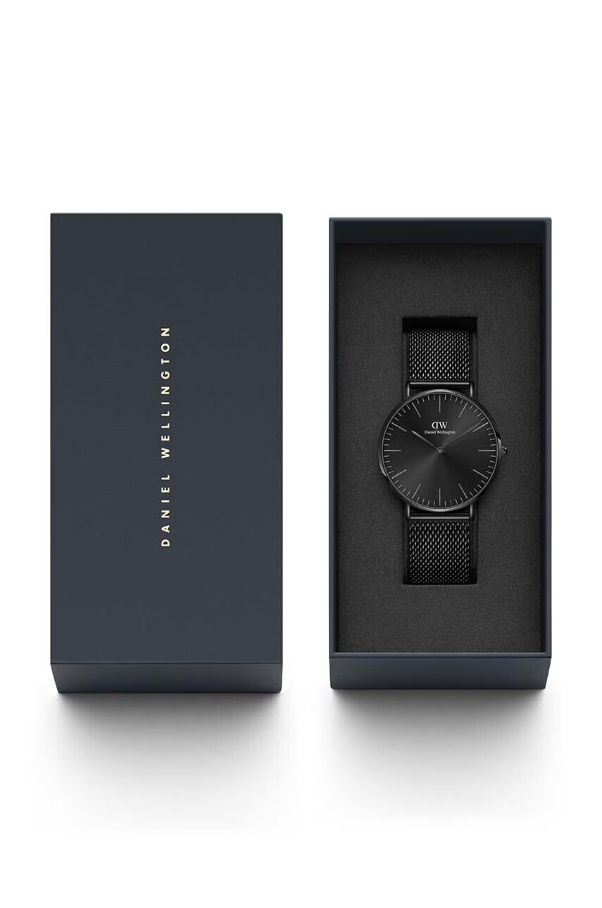 Daniel Wellington Часовник мъжки в черно - Pepit.bg