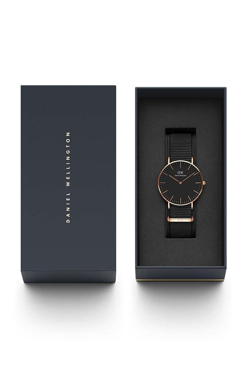 Daniel Wellington Часовник Classic 36 Cornwall в розово - Pepit.bg