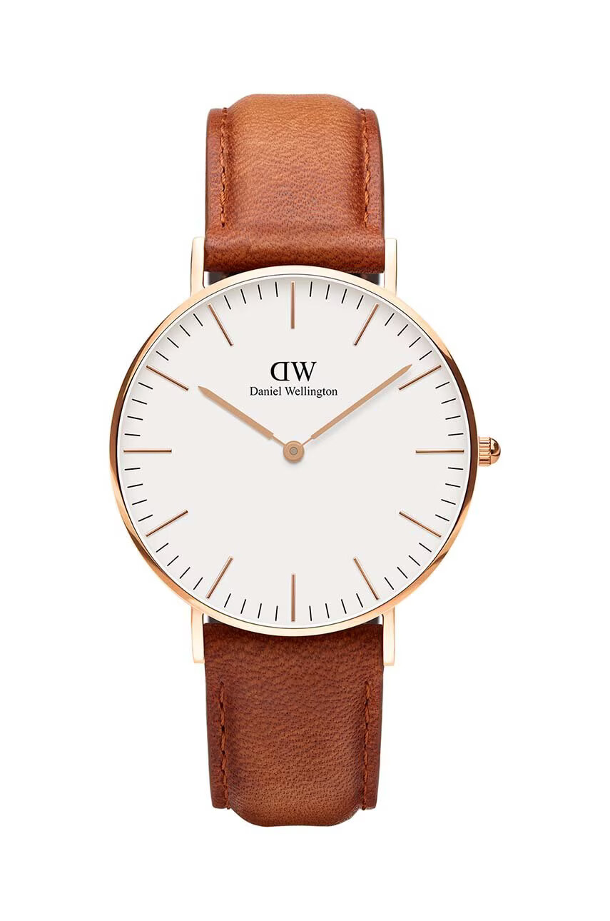 Daniel Wellington Часовник Classic 36 Durham в розово - Pepit.bg