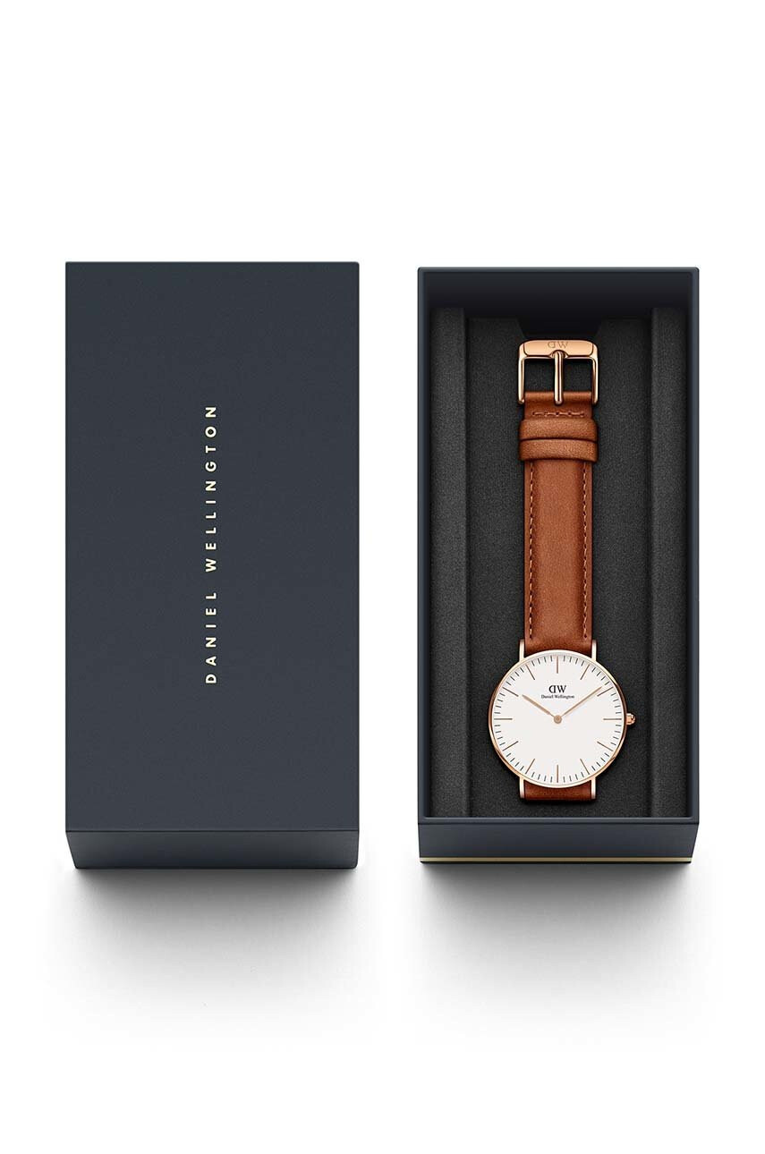 Daniel Wellington Часовник Classic 36 Durham в розово - Pepit.bg