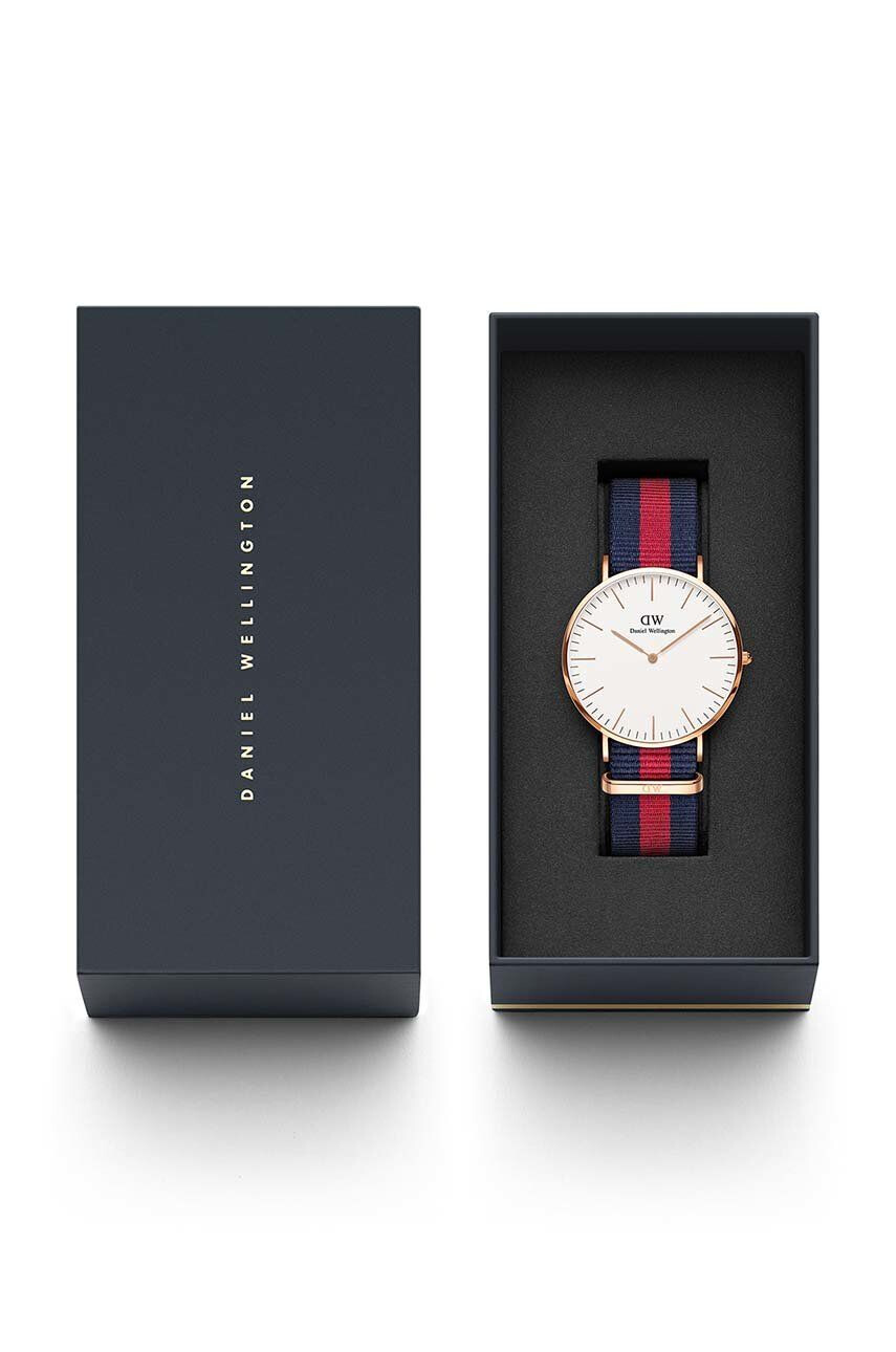 Daniel Wellington Часовник Classic 40 Oxford мъжки в розово - Pepit.bg