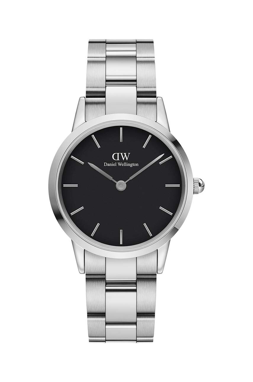 Daniel Wellington Часовник Iconic Link дамски в сребристо - Pepit.bg