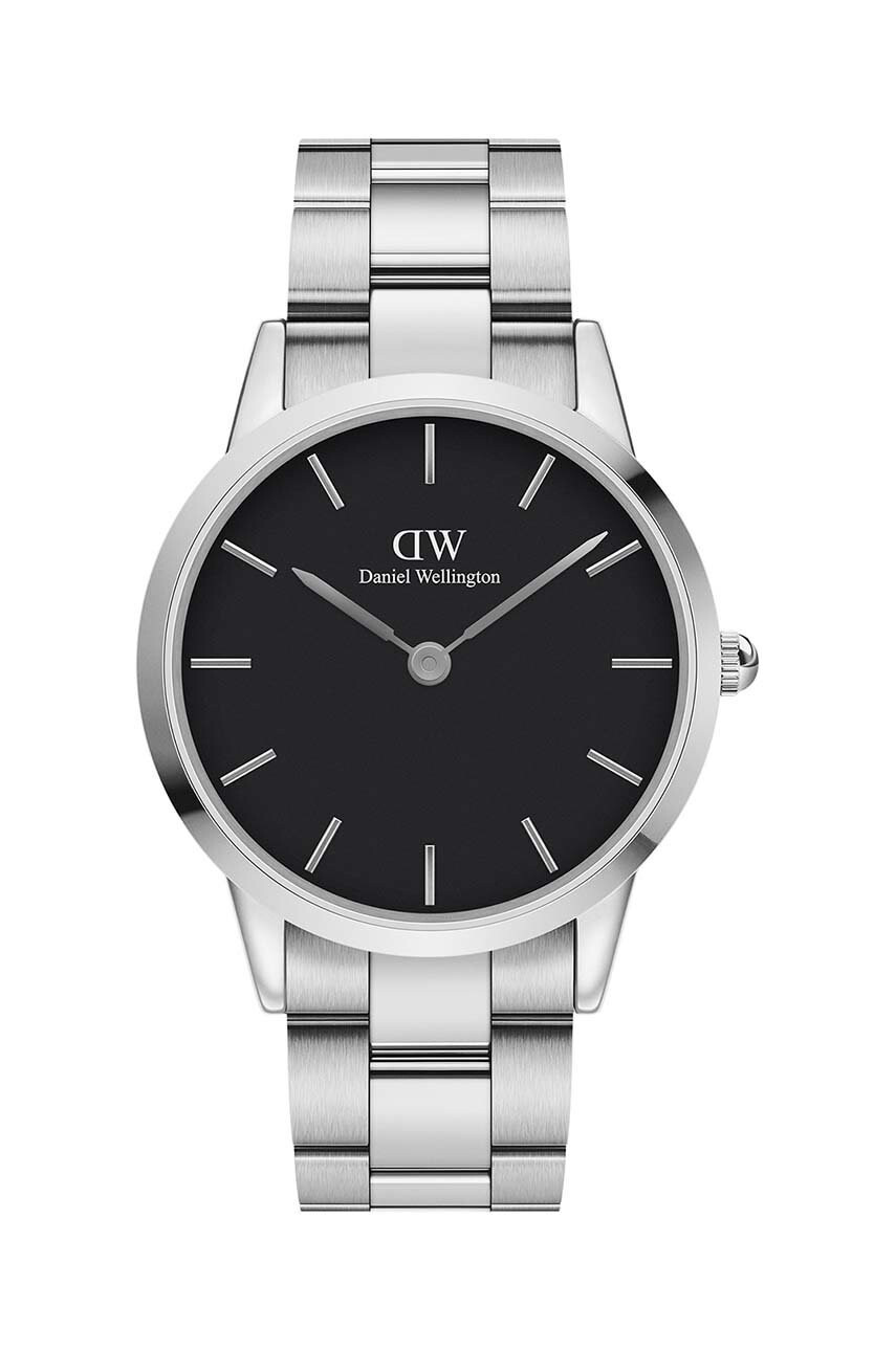 Daniel Wellington Часовник Iconic Link 40 мъжки в сребристо - Pepit.bg