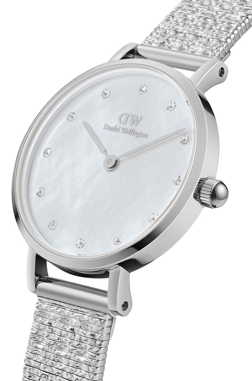 Daniel Wellington Часовник Petite 28 Lumine дамски в сребристо - Pepit.bg