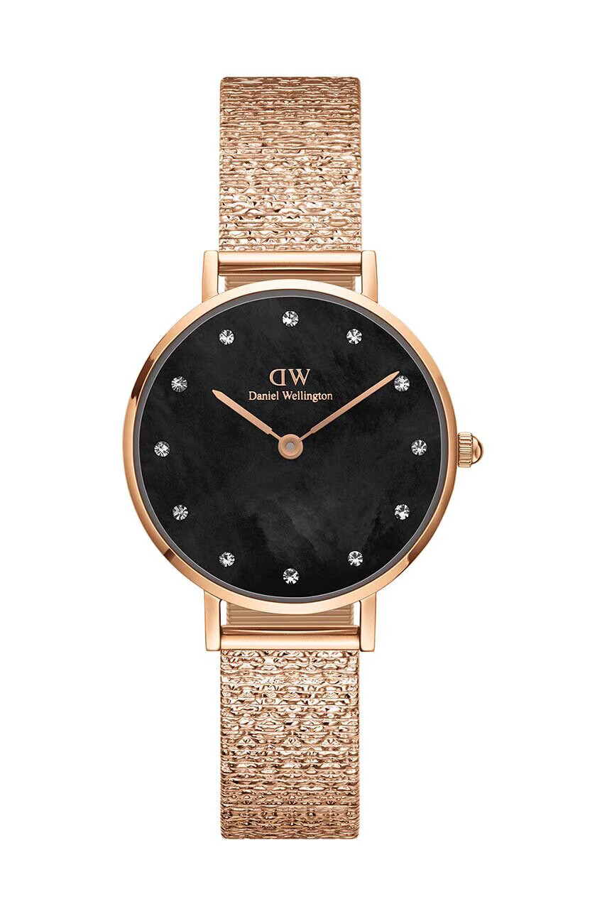 Daniel Wellington Часовник Petite 28 Lumine дамски в розово - Pepit.bg