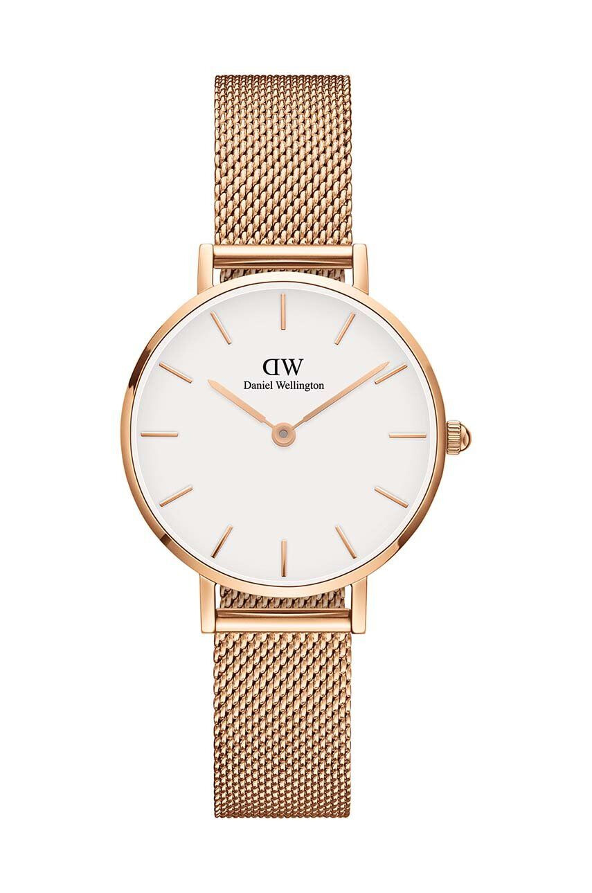 Daniel Wellington Часовник Petite 28 Melrose дамски в розово - Pepit.bg