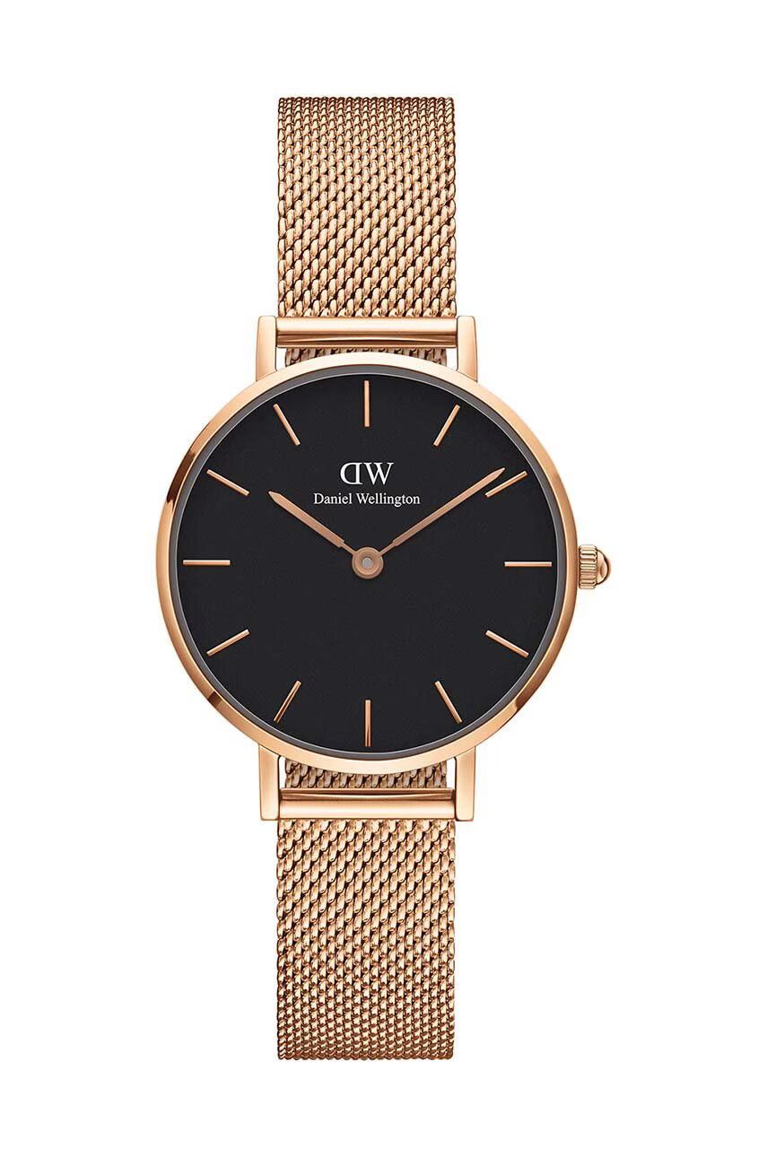 Daniel Wellington Часовник Petite 28 Melrose дамски в розово - Pepit.bg