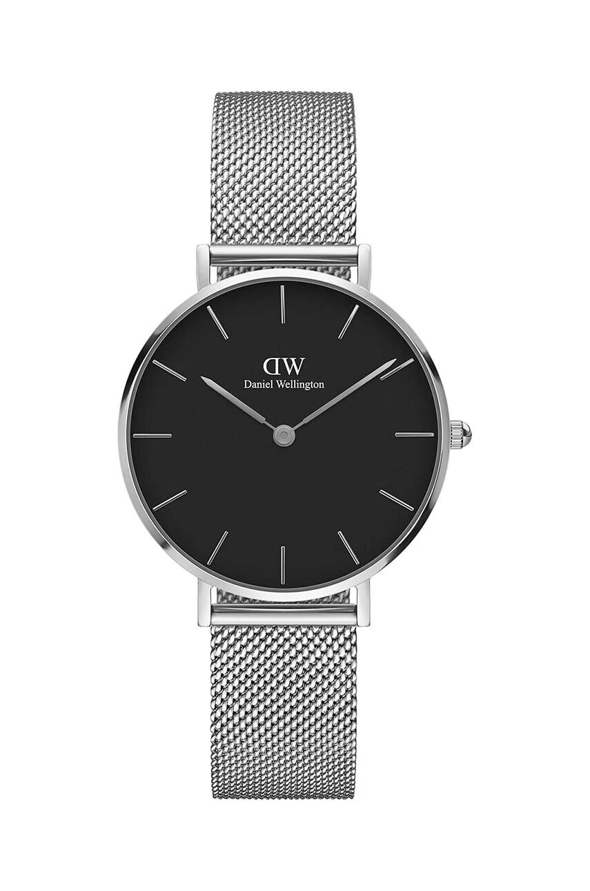 Daniel Wellington Часовник Petite 32 Sterling дамски в сребристо - Pepit.bg