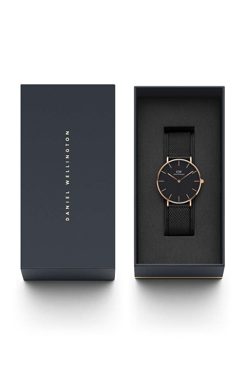 Daniel Wellington Часовник Petite 36 Ashfield дамски в розово - Pepit.bg