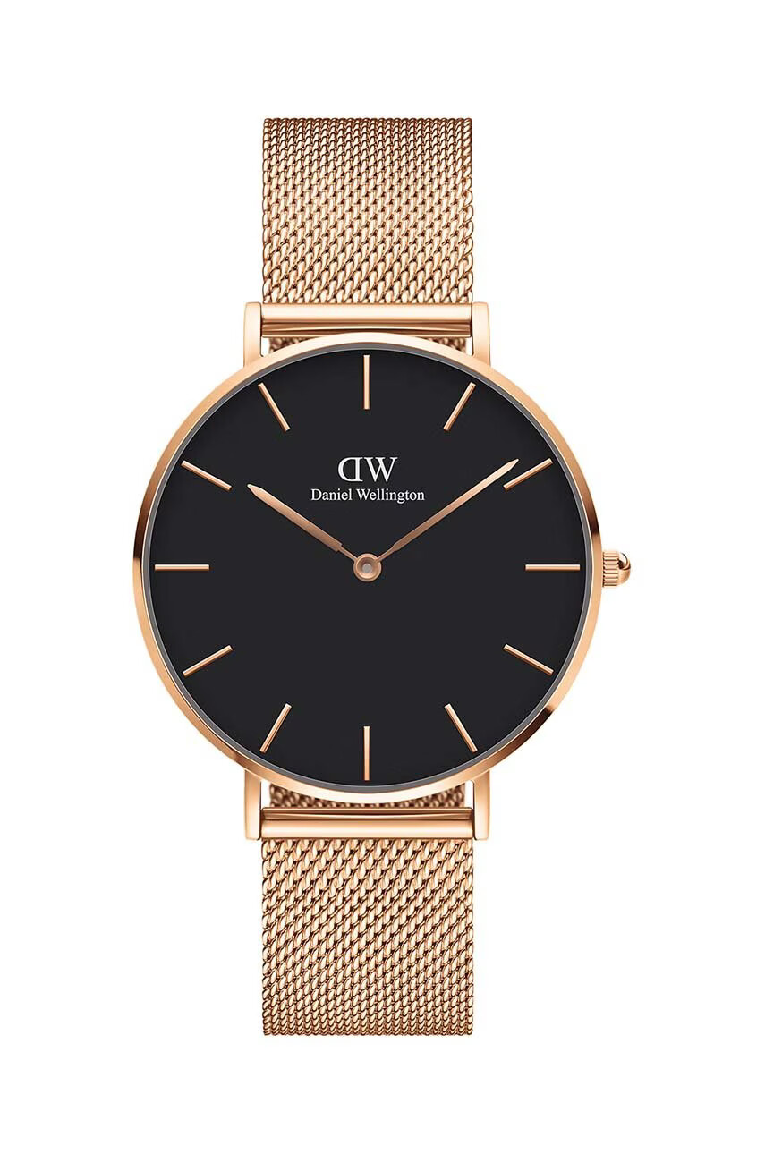 Daniel Wellington Часовник Petite 36 Melrose дамски в розово - Pepit.bg