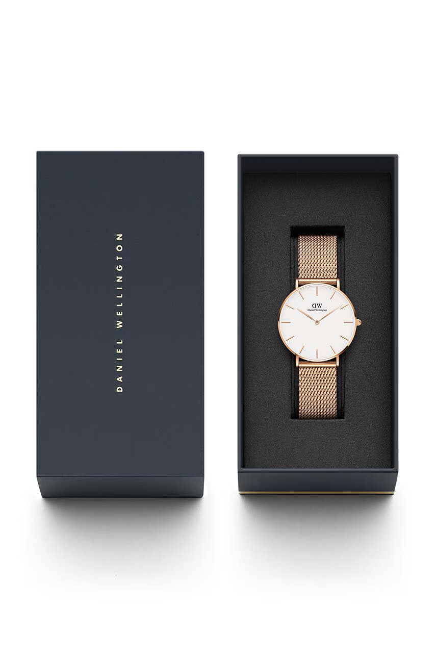 Daniel Wellington Часовник Petite 36 Melrose дамски в розово - Pepit.bg