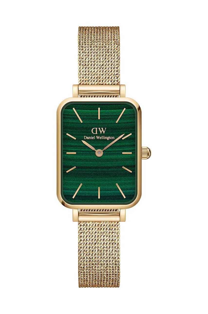 Daniel Wellington Часовник Quadro 20x26 дамски в златисто - Pepit.bg