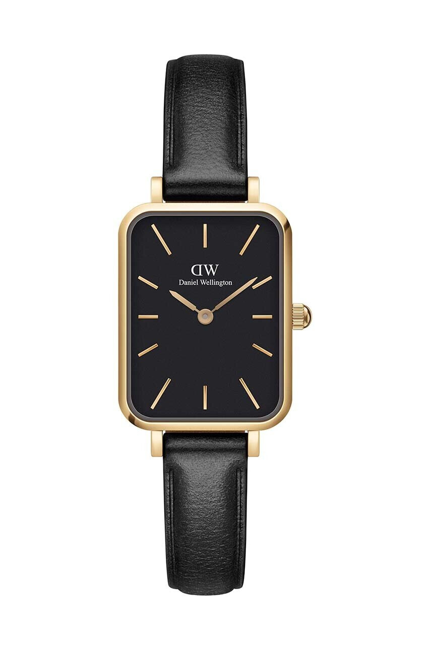Daniel Wellington Часовник Quadro 20x26 дамски в златисто - Pepit.bg