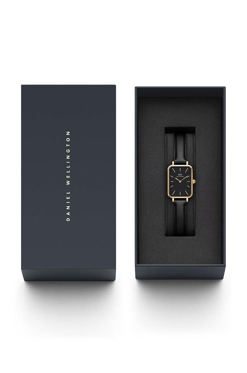 Daniel Wellington Часовник Quadro 20x26 дамски в златисто - Pepit.bg