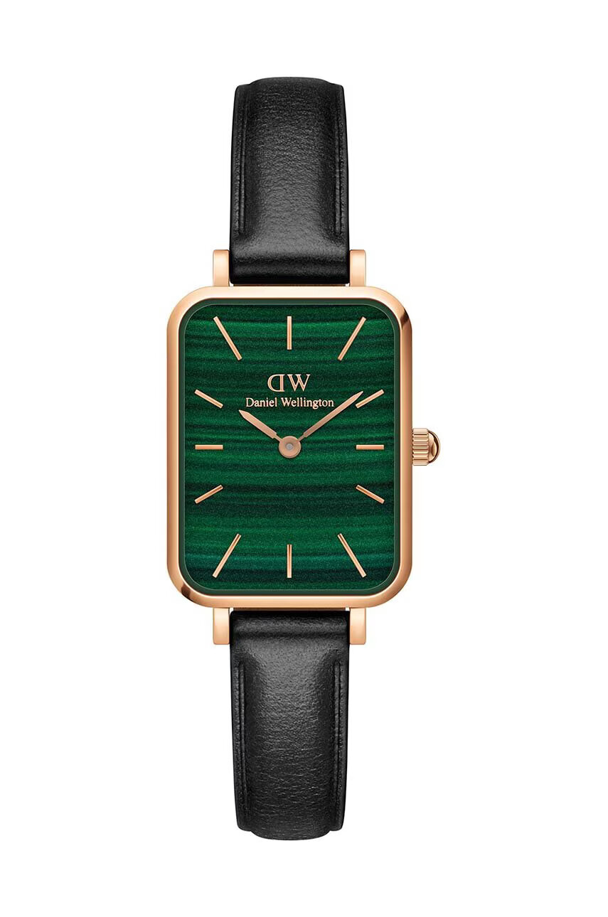 Daniel Wellington Часовник Quadro Pressed дамски в розово - Pepit.bg
