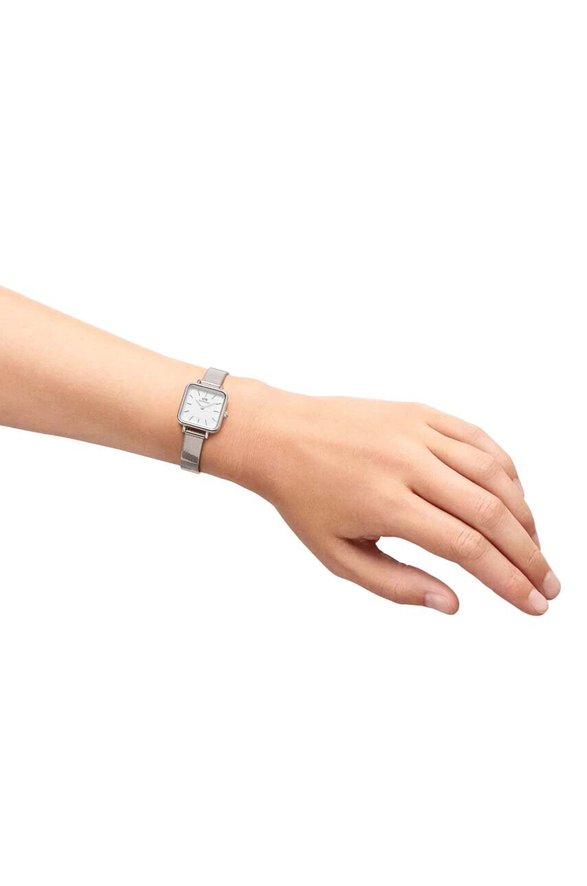 Daniel Wellington Часовник Quadro Studio дамски в розово - Pepit.bg