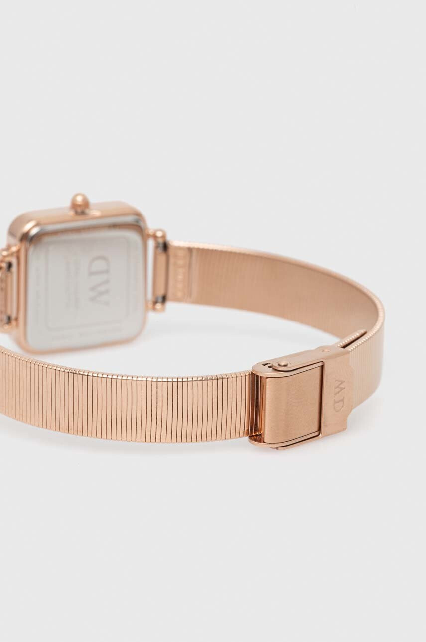 Daniel Wellington Часовник Quadro Studio дамски в розово - Pepit.bg