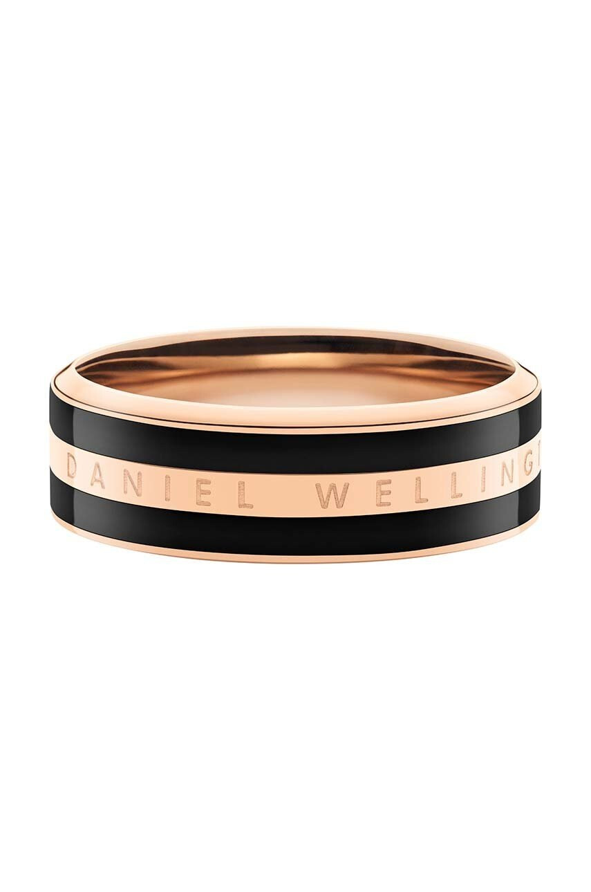 Daniel Wellington Пръстен Emalie Ring Black Rg 50 - Pepit.bg