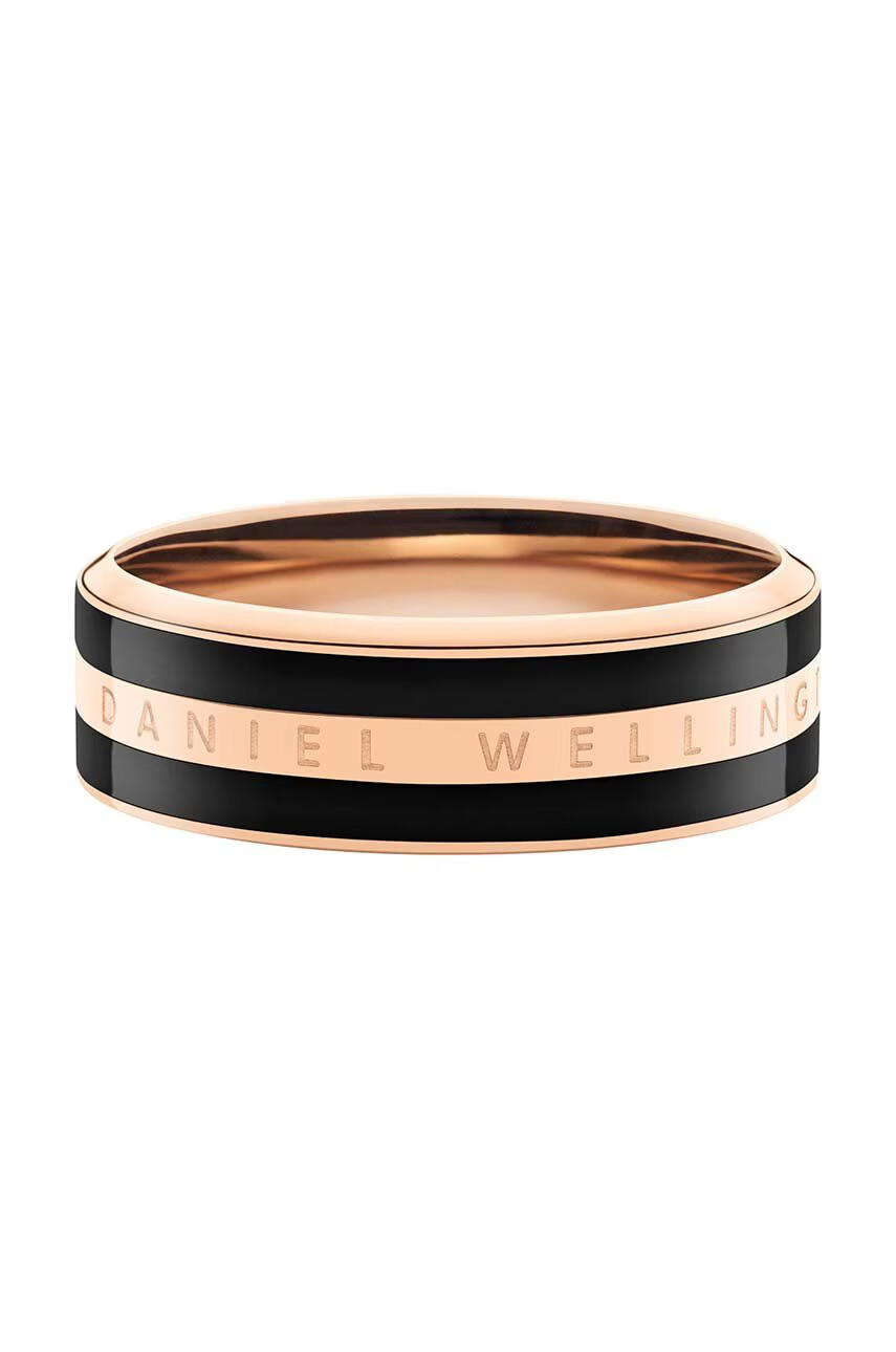 Daniel Wellington Пръстен Emalie Ring Black Rg 54 - Pepit.bg