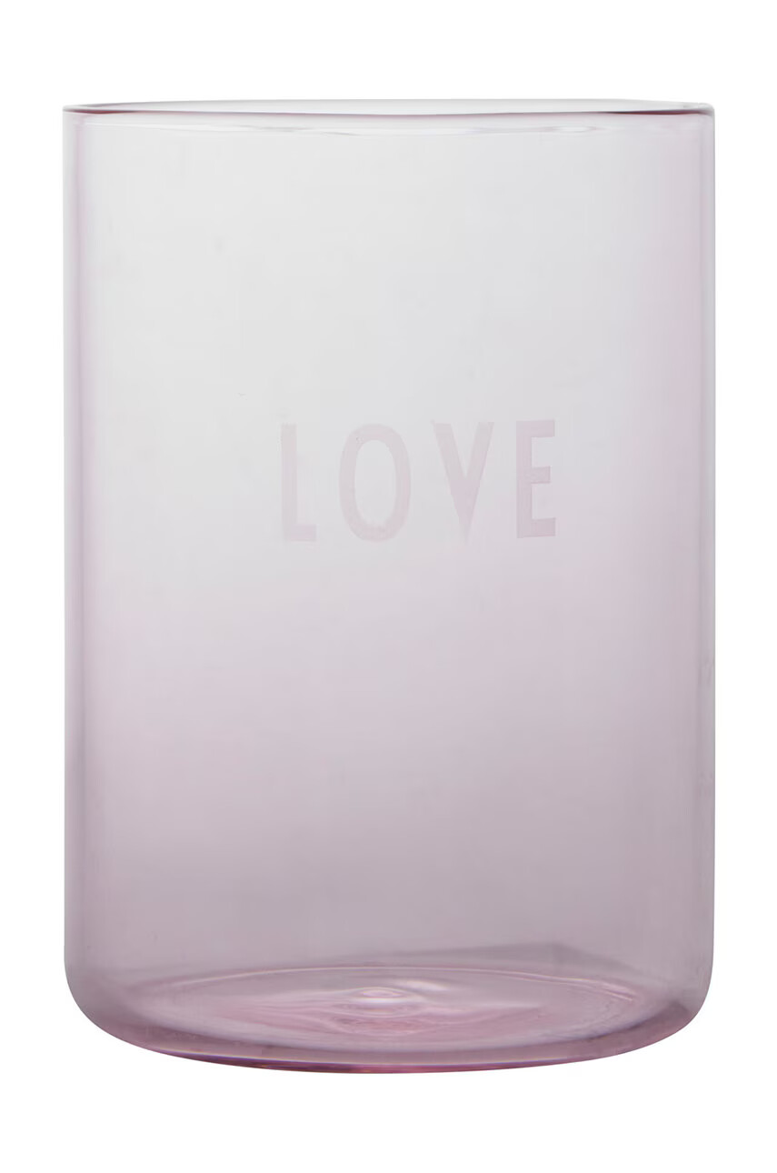 Design Letters Стъклена чаша 250 ml - Pepit.bg