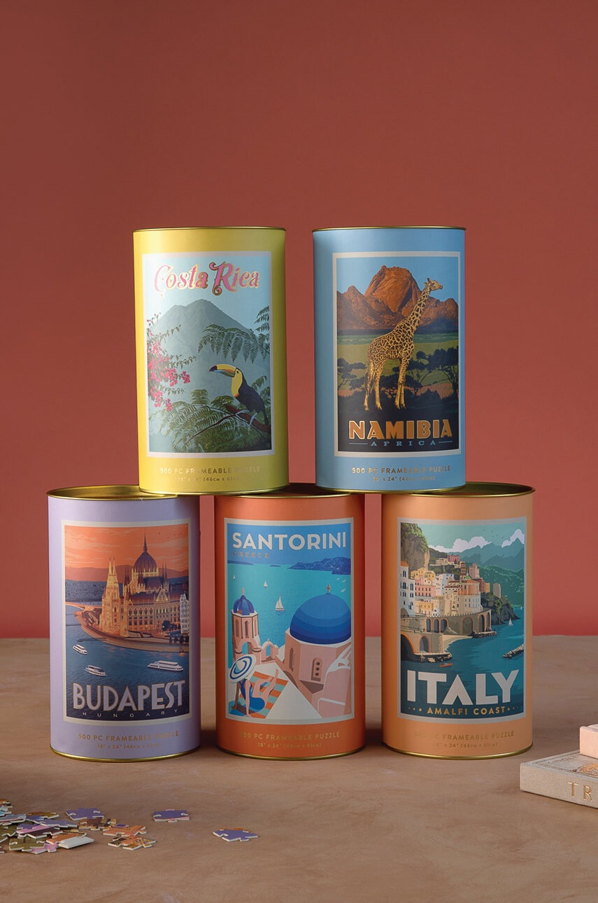 Designworks Ink Пъзел в тръба Italy 500 части - Pepit.bg