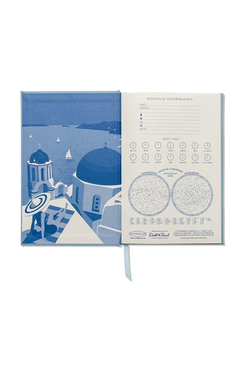 Designworks Ink Тефтер Santorini - Pepit.bg