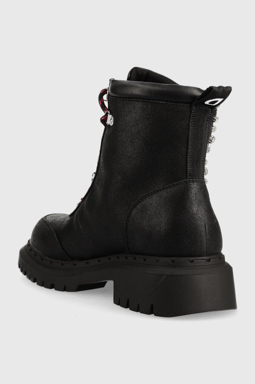 Desigual Боти Scale Jewels в черно с платформа - Pepit.bg