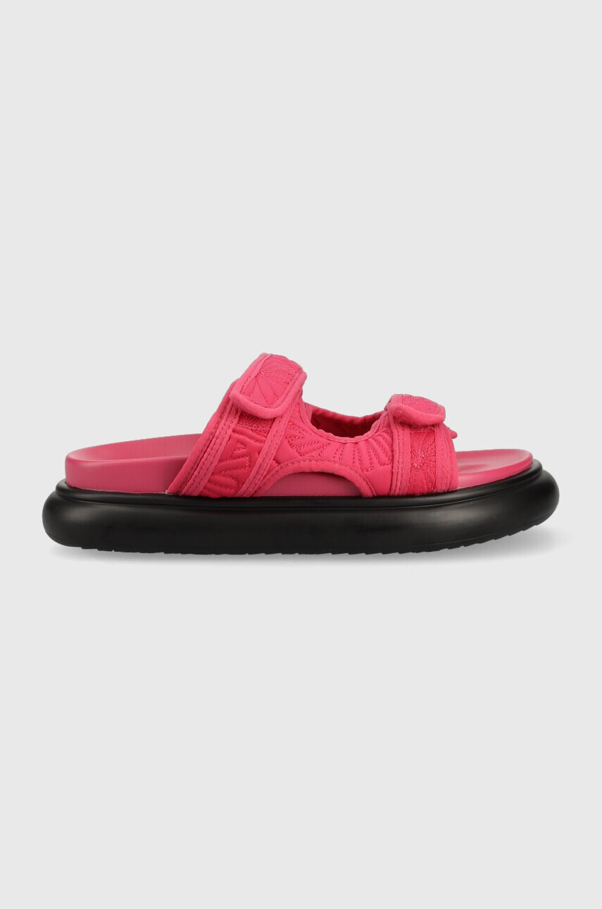 Desigual Чехли в розово с платформа 23SSSA09.3002 - Pepit.bg