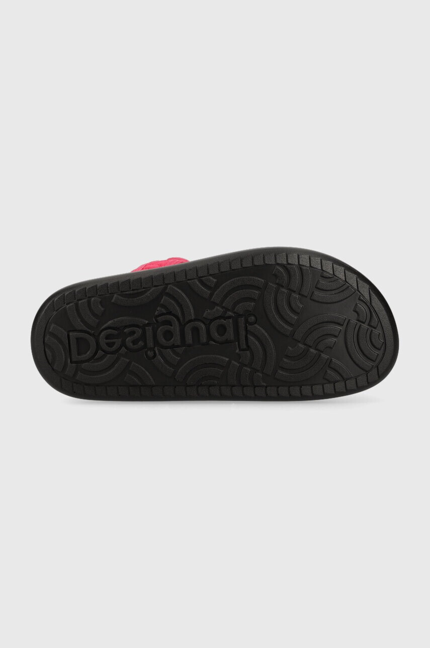 Desigual Чехли в розово с платформа 23SSSA09.3002 - Pepit.bg