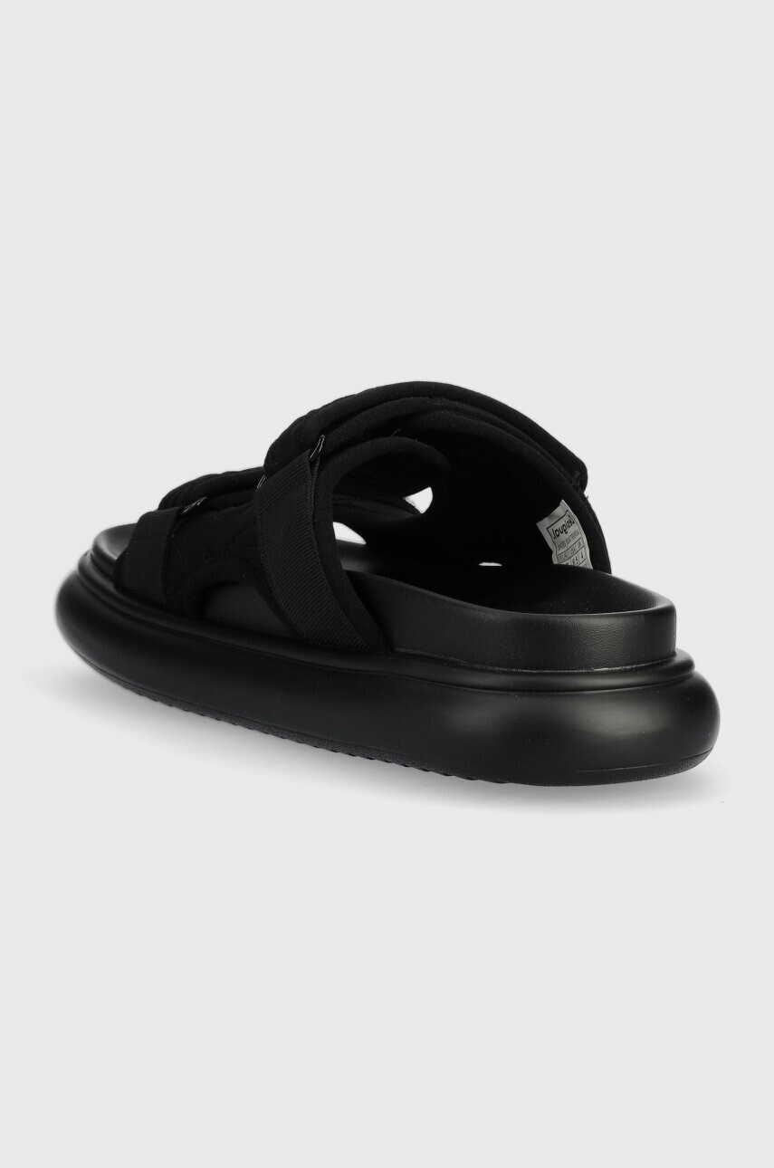 Desigual Чехли в черно с платформа 23SSSA09.2000 - Pepit.bg