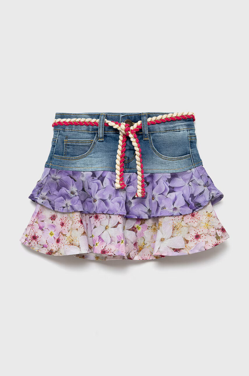 Desigual Детска пола къс модел разкроен модел - Pepit.bg