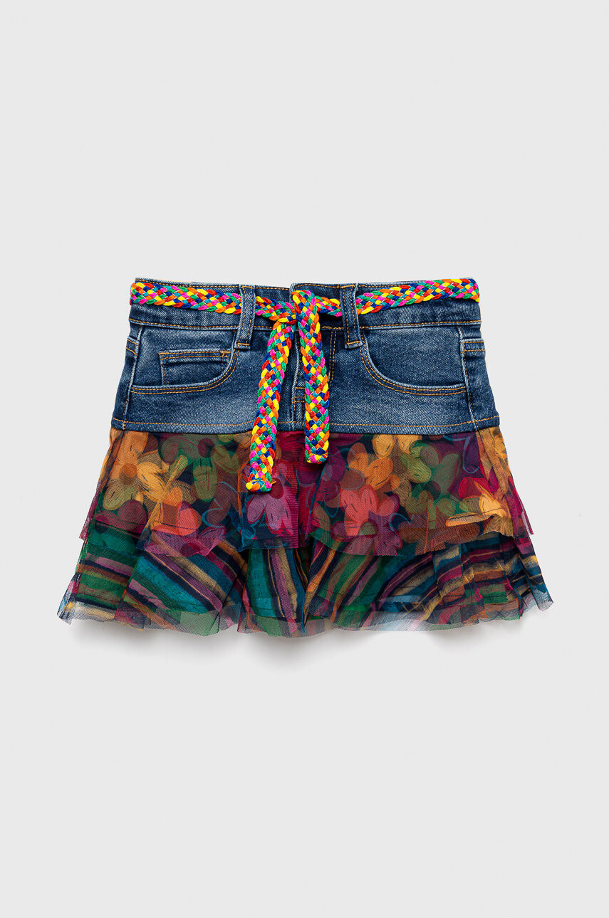 Desigual Детска пола къс модел разкроен модел - Pepit.bg