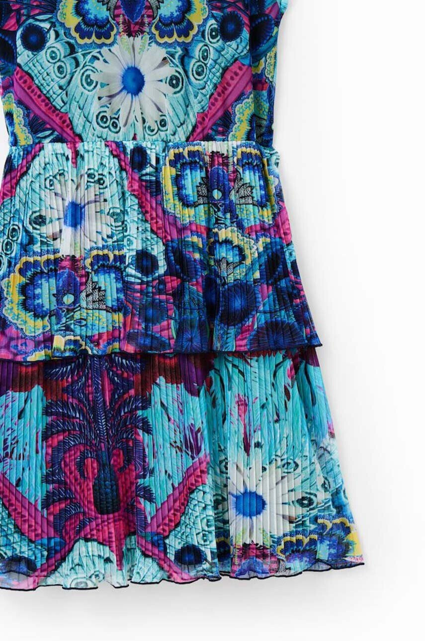 Desigual Детска рокля къс модел разкроен модел - Pepit.bg
