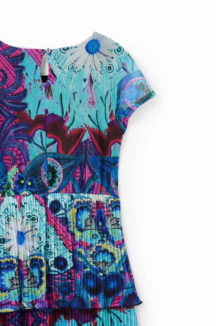 Desigual Детска рокля къс модел разкроен модел - Pepit.bg