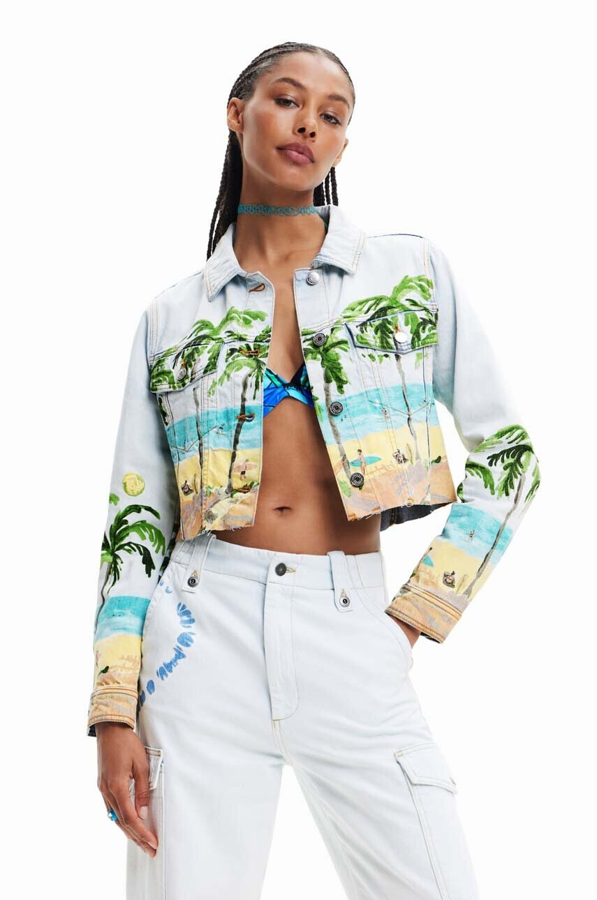 Desigual Дънково яке с преходна изолация - Pepit.bg