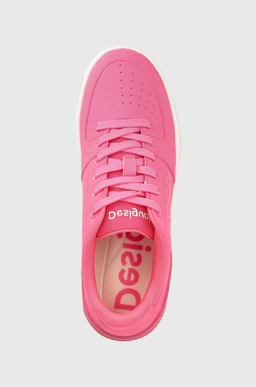 Desigual Маратонки в розово 23SSKP31.3000 - Pepit.bg