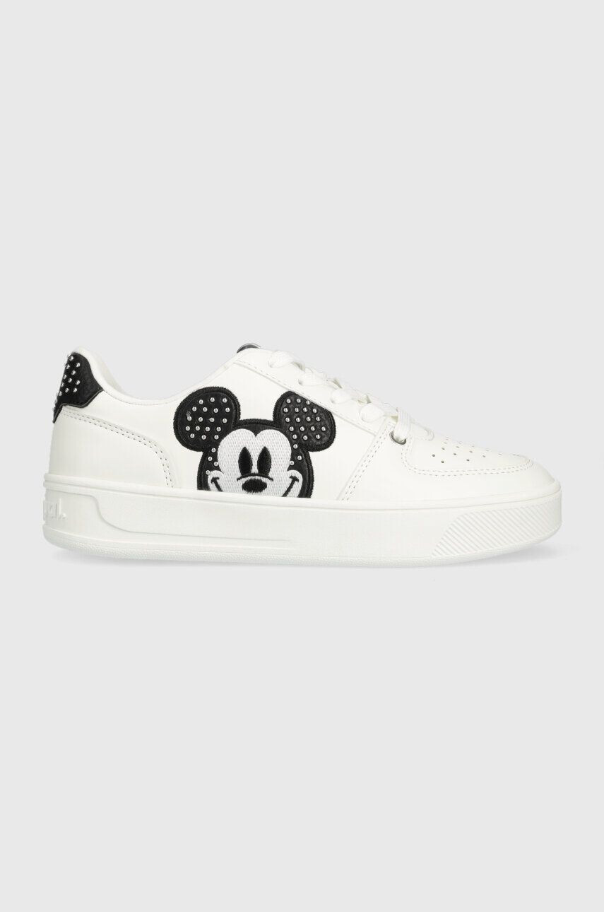 Desigual Маратонки MICKEY STUDS в бяло 23SSKP04.1000 - Pepit.bg