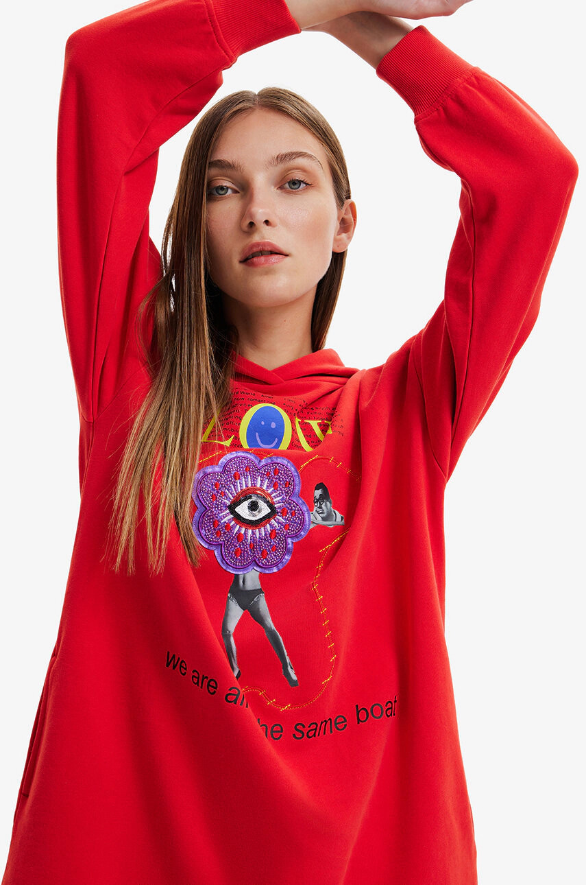 Desigual Памучна рокля - Pepit.bg
