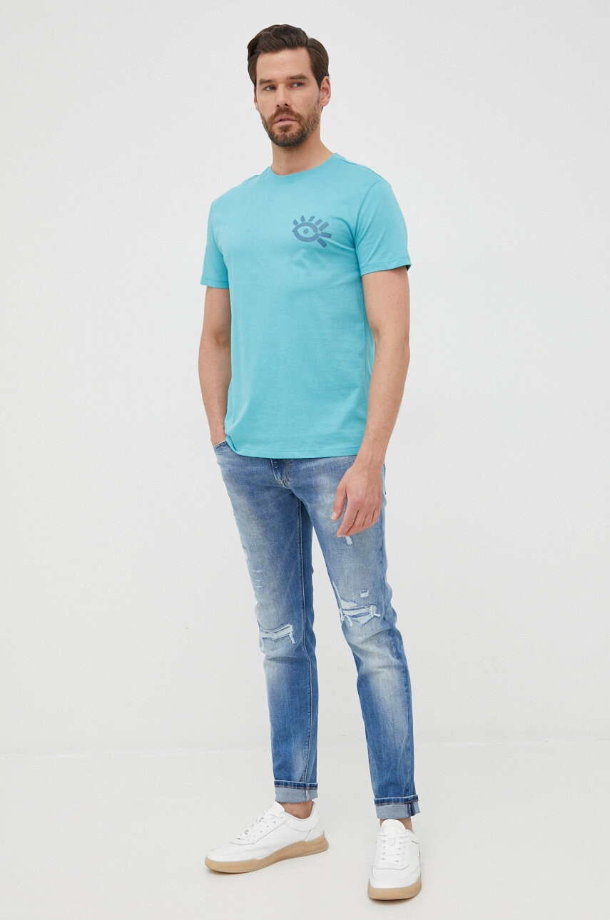 Desigual Памучна тениска - Pepit.bg