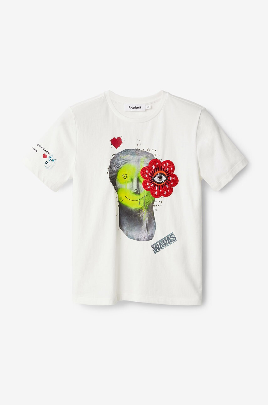 Desigual Памучна тениска - Pepit.bg