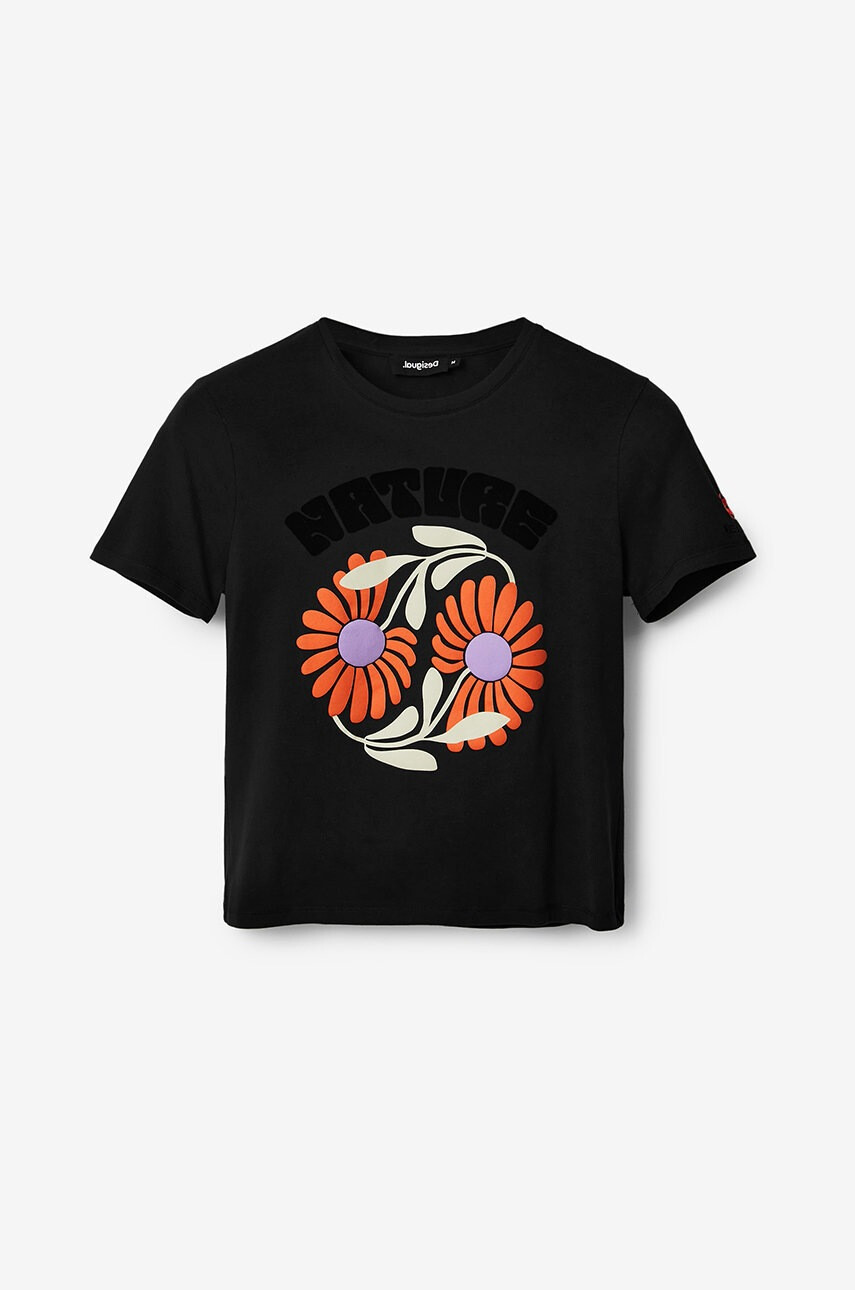 Desigual Памучна тениска - Pepit.bg