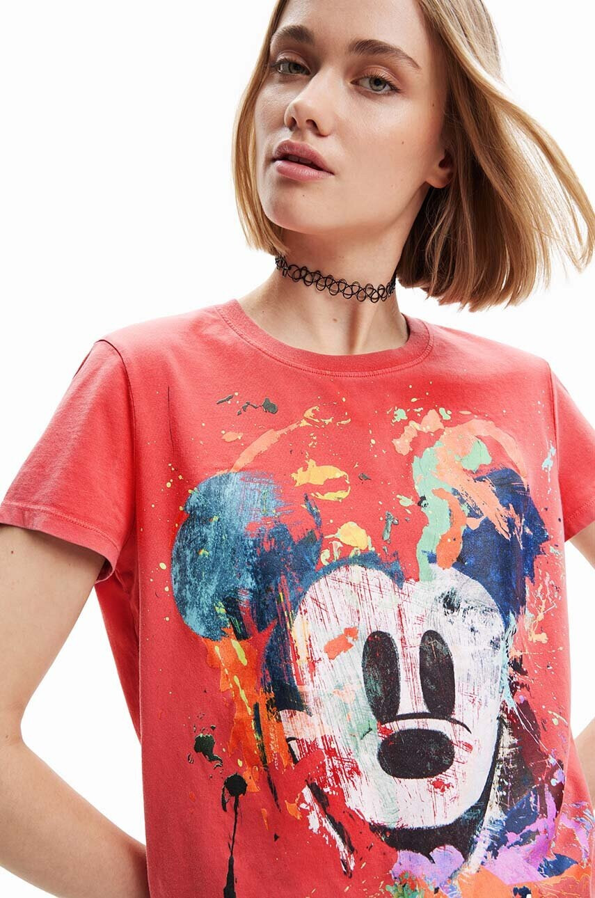 Desigual Памучна тениска - Pepit.bg