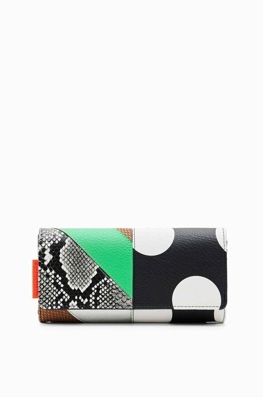 Desigual Портфейл дамски в черно - Pepit.bg