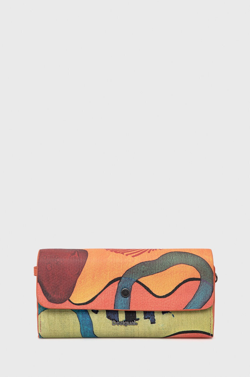 Desigual Портфейл с две лица дамски - Pepit.bg