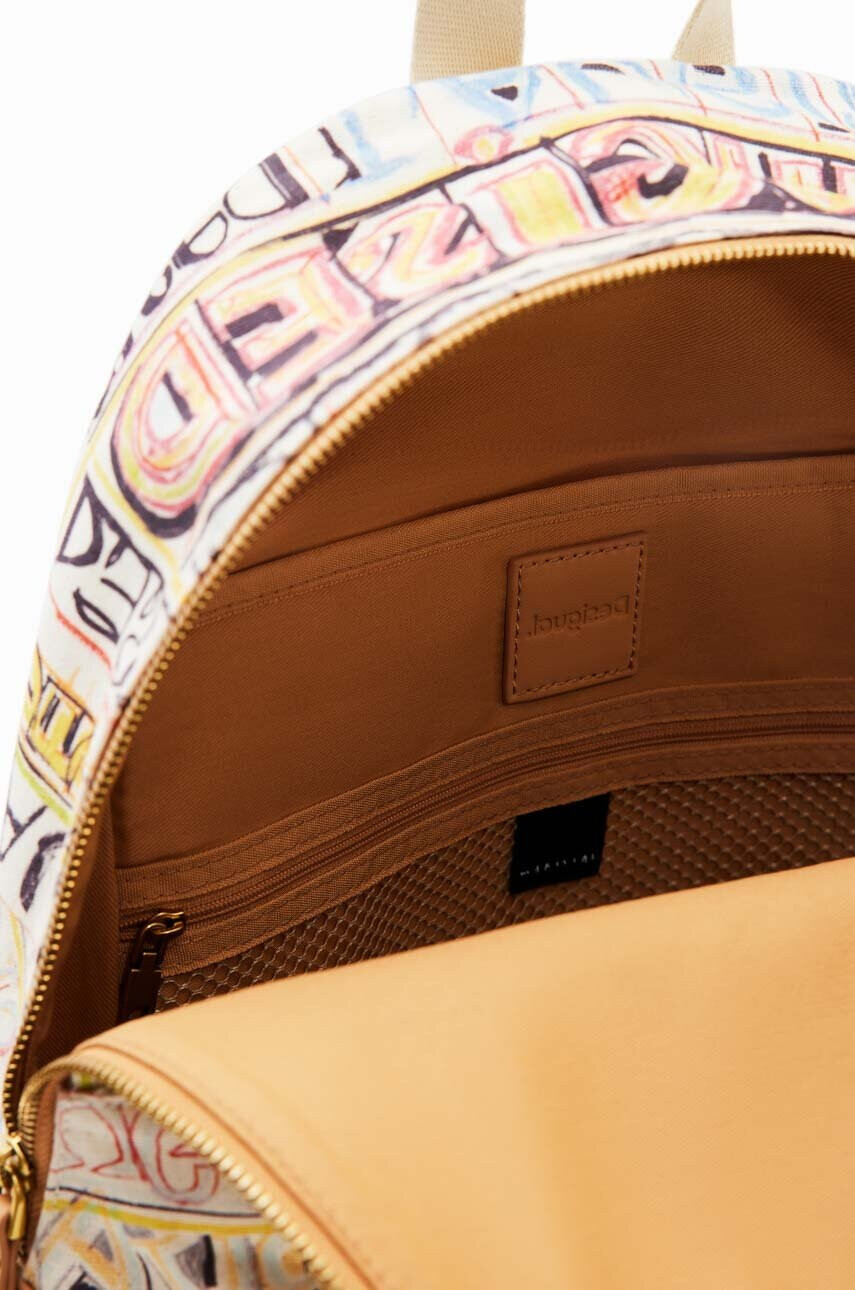 Desigual Раница голям размер с десен - Pepit.bg