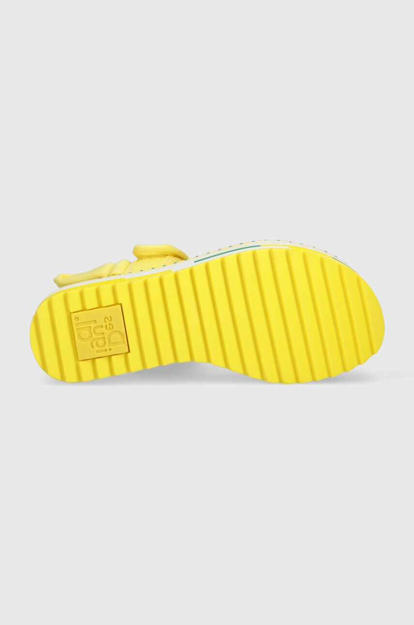 Desigual Сандали в жълто с платформа 23SSSA05.8023 - Pepit.bg