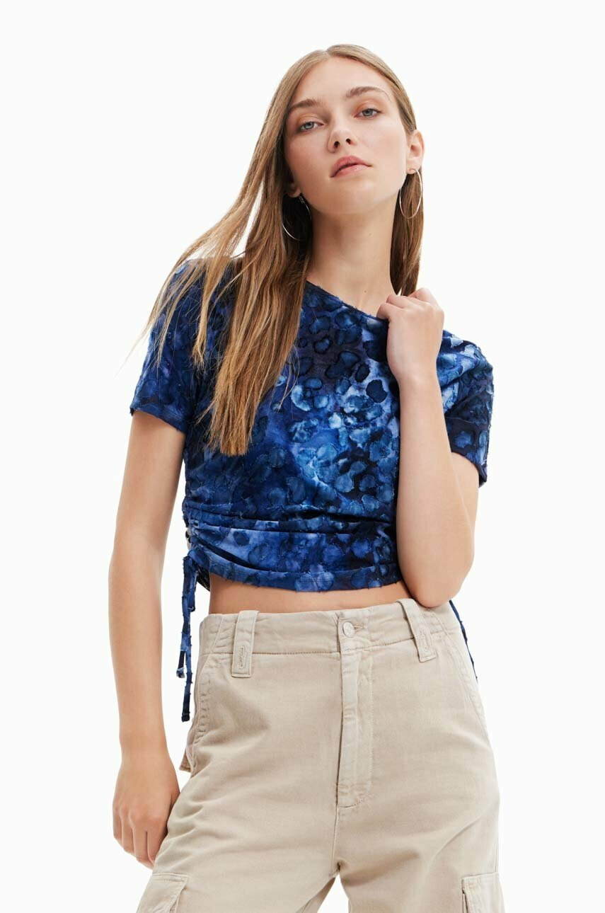 Desigual Тениска в синьо - Pepit.bg