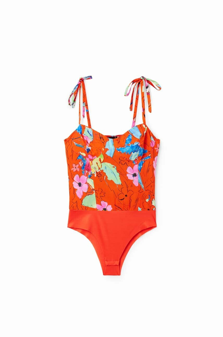 Desigual Топ дамски в червено - Pepit.bg
