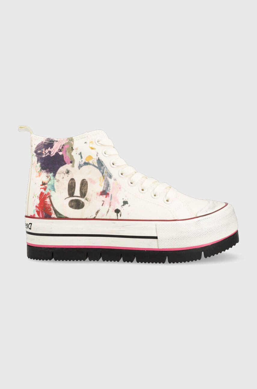 Desigual Високи кецове MICKEY ARTY 23SSKA46.1000 - Pepit.bg