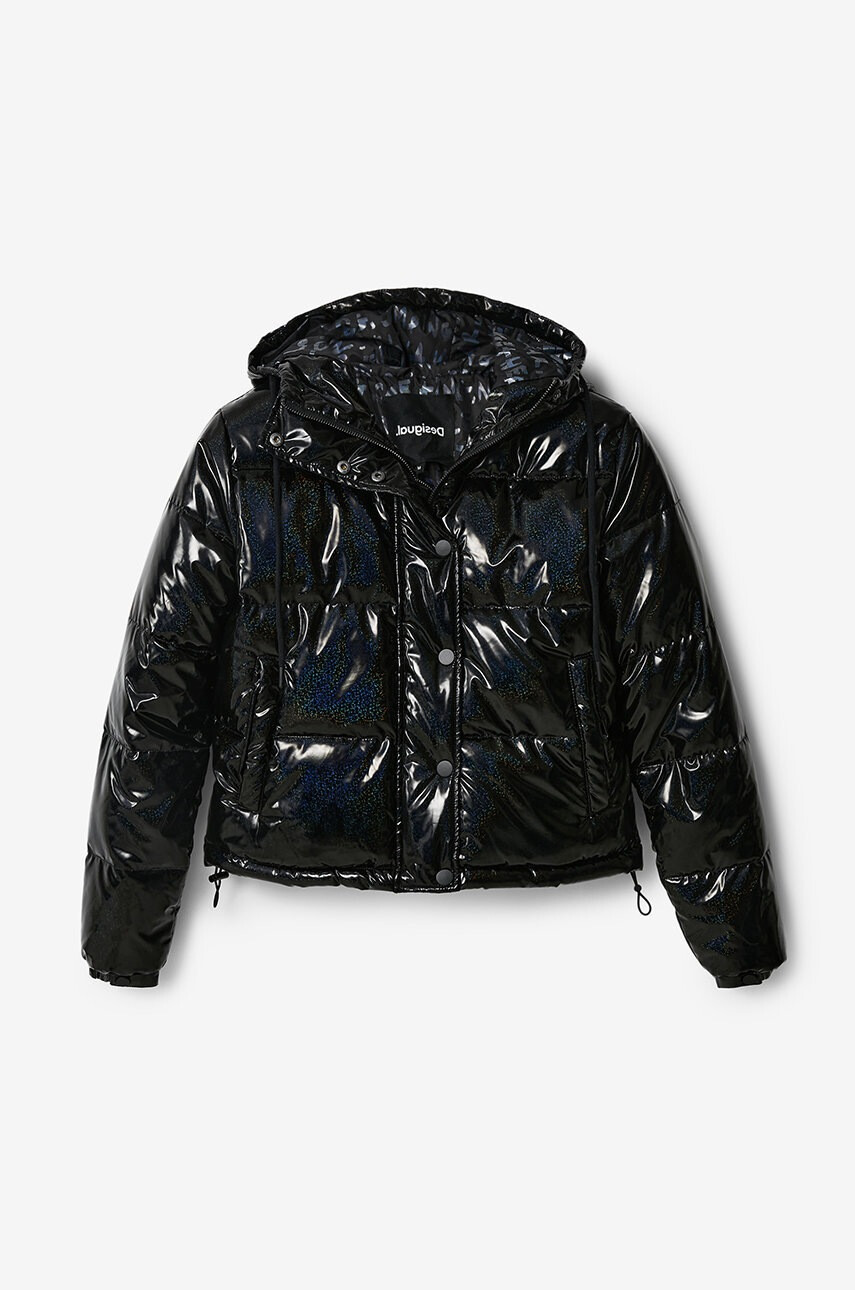 Desigual Яке в черно със зимна изолация - Pepit.bg